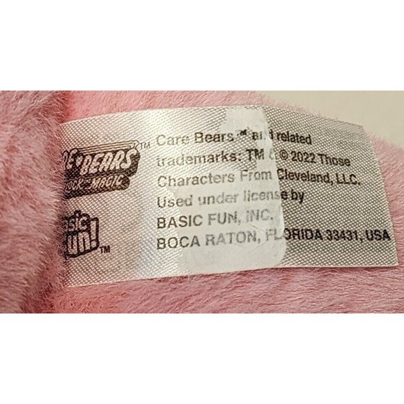 Care Bears Hopeful Heart Bear Pink 14" Plush Stuffed Animal Toy Collectible - Picture 7 of 7